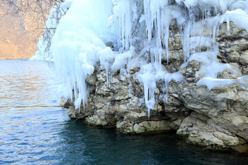  Ice waterfall