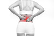 © Nomad_Soul - Back or lumbar pain, female person with backache