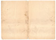© Grenar - A shabby vintage paper sheet. Nice aged worn texture.
