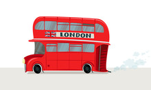 Vector Image Of A London Bus