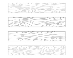 wooden board texture vector illustration