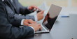 © ASDF - business people working with digital tablet and laptop