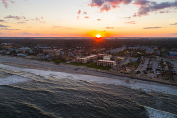 Wall Mural - Sunset over St Augustine Florida