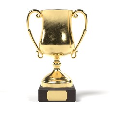 realistic 3d render of sport trophy