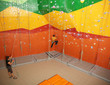 © Africa Studio - Young men in climbing gym