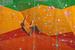 © Africa Studio - Young man exercising in climbing gym