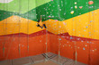 © Africa Studio - Young man exercising in climbing gym
