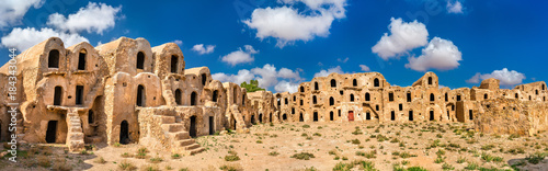 Fotomural Ksar Ouled Abdelwahed at Ksour Jlidet village in South Tunisia