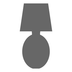 Wall Mural - bedroom lamp isolated icon