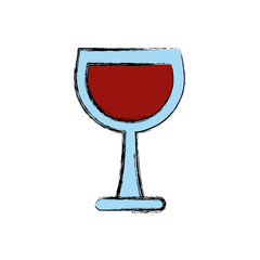 Poster - Wine glass cup