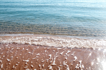 Canvas Print - Sandy beach