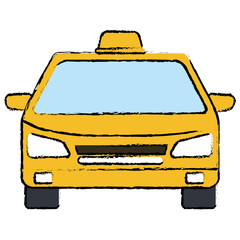 Poster - taxi service public icon