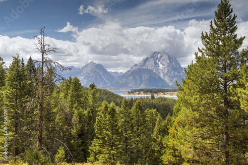 Fotografija  Teton Mountain Rande, view from Grand Teton National Park