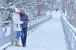 © aletia2011 - senior couple at winter outdoors