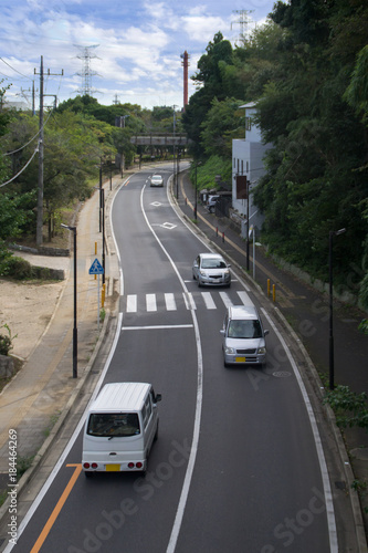 片側一車線道路 横断歩道 Stock Photo Adobe Stock 片側一車線道路 横断歩道 Stock Photo Adobe Stock