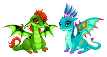 Baby Dragons With Cute Eyes