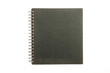 © dohee - ring binding note(diary) spread isolated on the white background.