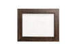 © dohee - wood frame for photo, picture isolated on the white background.