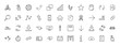 © Set Line Vector Icon - Set of Fitness Vector Line Icons. Contains such Icons as Cycling, Kettlebell Sport, Soccer Ball, Heartbeat, Workout, Stopwatch, Timer, Diet Plan, Sport Nutrition and more. Editable Stroke. 32x32 Pixel