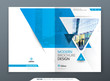© great_bergens - Brochure template layout design. Corporate business annual report, catalog, magazine, flyer mockup. Creative modern bright concept circle round shape