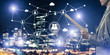 © adam121 - Concept of modern business networking that connect and cooperate