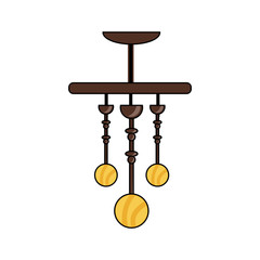 Wall Mural - pendant lamp icon image