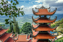 Ancient Pagoda On Mount Taku, Vietnam