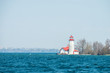 Lighthouse on the lake Ontario.