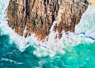 Wall Mural - Crashing Coastline