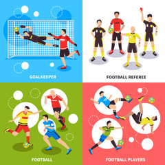 Poster - Soccer Players Design Concept