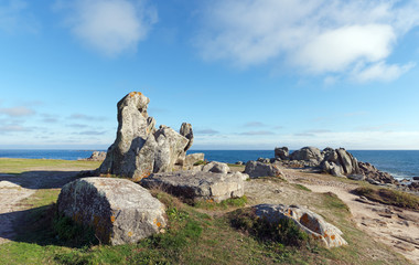 Canvas Print - côte rocheuse de Lesconil