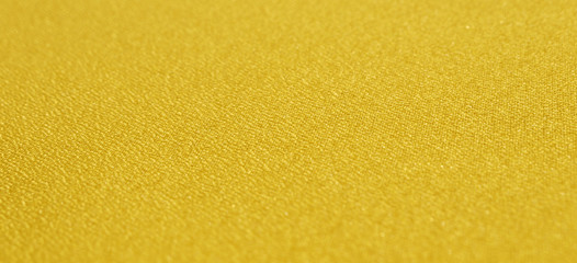 Canvas Print - closeup yellow fabric texture