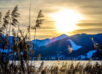 Canvas Print - tegernsee lake - bavaria - germany