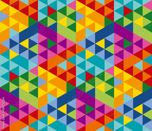 Colorful mosaic decorative ...