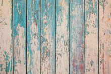 Wooden Vertical Texture Of Turquoise Colors, Shabby Wooden Surface. Old Texture For Antique Background Old Texture For Antique Background