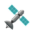 Satellite icon isolated