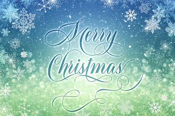 Poster - Merry Christmas background