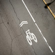 Diagonal Bike Lane