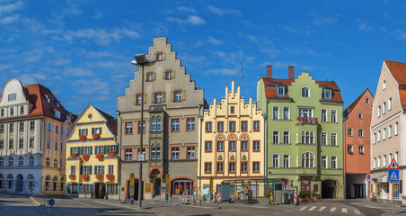 Wall Mural - Arnulf Square in Regensburg, Germany