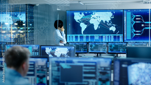 In The System Control Room Chief Engineer Thinks While