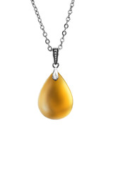 Poster - Amber pendant isolated