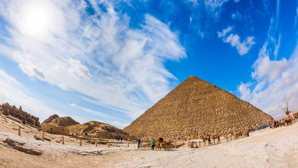 Wall Mural - Great Pyramid in Giza, Egypt