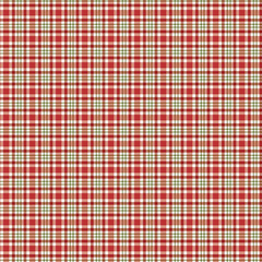 Wall Mural - Red and green tartan plaid seamless pattern. Christmas, holiday repeating pattern for fabric, gift wrap, cards, backgrounds, borders, gift tags, bags, decorations and more. 