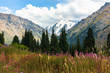 © pelagey18 - View of the mountains and the Big Almaty lake. Kazakhstan. Tien-Shan Mountains