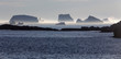 icebergs steaming in afternoon sun, Fogo Island, Newfoundland