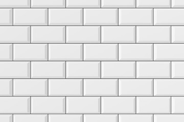Wall Mural - modern brick wall. 3d rendering.