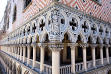 Old Venetian Building Facade. 