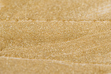 Gold Shiny Texture, Yellow Sequins With Blur Background
