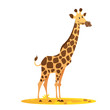  illustration of giraffe