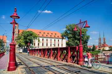 Sticker - Wroclaw, Sandbrücke